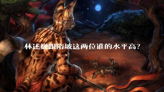 林述巍跟隋坡这两位谁的水平高？